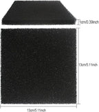6 Pack Solder Extractor Filter Carbon Filter Replacement Activated, Smoke Fume Absorber Filter for Hakko/Xytronic/Aoyue Smoke Absorber 5 1/8” 5 1/8” 3/8”