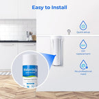 Waterdrop 5 Micron 10" x 2.5" Whole House Water Filter Replacement Cartridge, Sediment Water Filter Replacement for Any 10 inch RO Unit, Aqua-Pure® AP110, Culligan® P5, WHKF-GD05, 4 Pack
