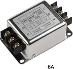 Single-Phase 2-Stage Power Supply Filter Anti-interference With Alloy Shell For CW4L2 Models Electrical And Electronic Equipment(6A)