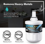 ICEPURE PLUS Remove Heavy Metals NSF/ANSI 53&42 NSF/ANSI/CAN 372 DA29-00003G Replacement for Samsung DA29-00003B DA29-00003A, DA29-00003D DA29-00003F DA97-06317A, HAFCU1, WF289, WSS-1, 4PACK