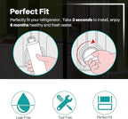 ICEPURE PLUS NSF/ANSI 53 DA29-00020B Refrigerator Water Filter Compatible with Samsung DA29-00020A/B, DA29-00020B-1, HAF-CIN/EXP, 46-9101, RF4267HARS, 1PACK
