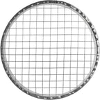 Repa Market 8 x 8 Inch Duct Cover – Galvanized Steel Round Duct Cap with Mesh Screen – HVAC Exhaust or Intake Vent – Exterior Pipe Air Outlet – Spiral Ventilation Ducting Metal End Plug