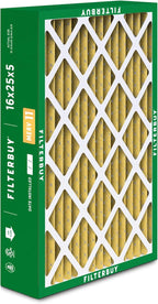 Filterbuy 16x25x5 Air Filter MERV 11 Superior Pet & Allergy Defense (2-Pack), Pleated HVAC AC Furnace Filters for Honeywell FC100A1029, Lennox X6670, and More (Actual Size: 15.75 x 24.75 x 4.38)