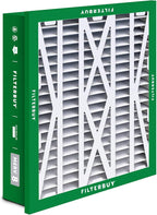 Filterbuy 20x20x5 Air Filter MERV 8 Essential Dust & Allergy Defense (2-Pack), Electrostatic Pleated HVAC AC Furnace Filters for Honeywell Return Grille FC40R1003 (Actual Size: 18.38 x 18.38 x 3.69)