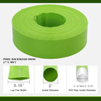 Eastrans 2'' x 50 FT Pool Backwash Hose with 2 Hose Clamps,Extra Heavy Duty Discharge Hose,Drain Hose for Swimming Pool,Super wear-resistant,weather blast,green