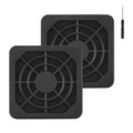 [2 Pack] ELUTENG 40mm Fan Filter Dustproof Cover USB Cooling Ventilator Plastic Grill 40 * 40mm USB Fan Blower Mesh Kit Compatible for DIY 4cm Computer Case Fan Dirt Filtering