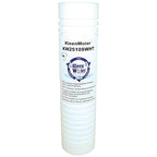 Dishwasher Water Filter, KleenWater KW2510HW Under Sink Filtration System, Polyphosphate Filters for Hard Water and Cloudy Film Residue on Dishes and Glasses