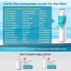 ICEPURE Alkaline DA29-00020B Refrigerator Water Filter Replacement for Samsung HAF-CIN/EXP HAF-CIN, DA29-00020A/B, DA29-00020B-1, 46-9101, RF28HMEDBSR, RF263BEAESR, HDX FMS-2, Enhances PH, 1Pack