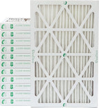 Glasfloss ZL 12x24x2 MERV 13 (FPR 10) 2" Inch Air Filters for AC and Furnace. Case of 12. Actual Size: 11-3/8 x 23-3/8 x 1-3/4