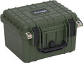 MEIJIA Portable All Weather IP67 Waterproof Camera Case,hard case with Customizable Fit Foam,Fit Use of Drones,Camera,Equipments,10.62 x9.68x6.87inches(Green)