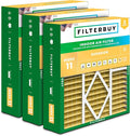 Filterbuy 20x20x5 Air Filter MERV 11 Superior Pet & Allergy Defense (3-Pack), Pleated HVAC AC Furnace Filters for Amana, Coleman, Goodman, Maytag, York, and More (Actual Size: 20.25 x 20.75 x 5.25)