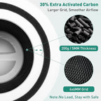 Core 300 Air Purifier Replacement Filter Compatible with LEVOIT Core 300 Air Purifier 3-in-1 H13 True HEPA Air Replacement Filter Compatible with LEVOIT Core 300,300S,P350