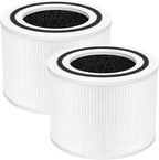 Core P350 HEPA Filter for LEVOIT Core P350 Core 300 Core 300S Air Purifier, 3-in-1 HEPA and Activated Carbon Filter with ARC Formula, Replace Part #Core P350-RF, 2 Pack