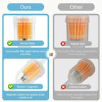 20 PCS 1/4 IN and 5/16 IN Gas Inline Fuel Filters with Magnet for Kawasaki, Kohler, John Deere, Lawn Mower, Small Engine, Third Generation Universal Replacement Fuel Filter