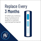 Pentair Pentek GAC-BB Big Blue Carbon Water Filter, 10-Inch, Whole House Heavy Duty Granular Activated Carbon (GAC) Replacement Cartridge, 10" x 4.5"