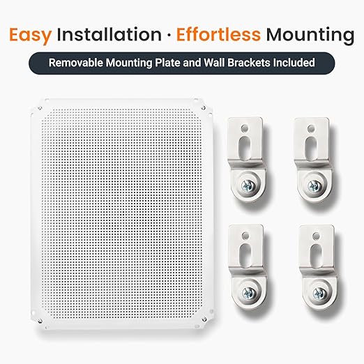 QILIPSU Waterproof Junction Box IP67 Outdoor Plastic Electrical Project Enclosure Weatherproof with Inner Door, Mounting Plate, Wall Brackets, Hinged Grey Cover 20"x16.1"x7.9" -D