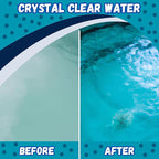 Ahh-Some - Hot Tub Serum Cleaner Sachet | Clean Pipes & Jets Gunk Build Up | Clear & Soften Water for Hot Tub, Jetted Tub, Swim Spa | Top Clarifier Up to 450 Gallons of Water (One Time Use Only)