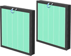 Vital 100S-P Toxin Absorber Replacement Filter Compatible with LEVOIT Vital 100S and 100S-P Air Purifier, Vital 100S-P Toxin Absorber Filter for Vital 100S-RF-TX, 2 Pack, Green
