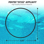 151122 Water Filter o-Ring for Pentek Big Blue Water Filter O-Ring 151122-27, 01019189，151122-03 Size 5.5" Buna-N (5-Pack)