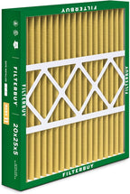 Filterbuy 20x25x5 Air Filter MERV 11 Superior Pet & Allergy Defense (2-Pack), Pleated HVAC AC Furnace Filters for Honeywell FC100A1037, Lennox X6673, and More (Actual Size: 19.88 x 24.75 x 4.38)