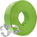 Eastrans 2'' x 50 FT Pool Backwash Hose with 2 Hose Clamps,Extra Heavy Duty Discharge Hose,Drain Hose for Swimming Pool,Super wear-resistant,weather blast,green