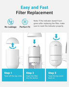 3 Pack Faucet Filter Replacement for All PUR®Plus, PUR® Water Filter Replacement, Pur® Filter Replacement RF-3375, NSF 42 Certified, 900-Gallon Long Lifespan, AQUA CREST