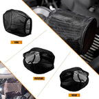 Air Filter Rain Sock Cover Dustproof Waterproof Air Filter Protective Cover Fit For Harley Touring FLHR FLHX Road King Street Glide Softail Sportster XL 1200 883 Dyna For 117 Air Cleaner