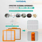6 Pack Pre-Motor HEPA Filter Replacement Parts Kit for Shark AI AV2511AE AV2501S AV2610WA AV2501AE RV2502AE RV2610WA UR2500SR RV2520AOUS AV2510AOUS 2-In-1 AI Ultra Robot Vacuum Cleaner Accessories.