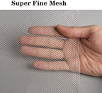 KISKIS 304 Stainless Steel Woven Wire Mesh, Wire Mesh Window Screen Mesh, Prevent Mouse Mice Snakes Hornets Rodents Entering,Easy to Cut and Install,60X300CM24X118INCH
