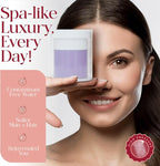 Vitamin C Shower Filter Replacement Cartridge + Shower Steamers Aromatherapy - K Beauty Skin & Hair Enhancement, Universal Water Filter Replacement for AquaBliss - Lavender Spa Scent