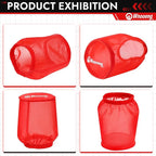 62mm Mini Bike Air Filter Cover for Predator 212cc 196cc 224cc 99cc Coleman CT200U CT200U-EX BT200X B200R B200 KT196 CT100U CC100X Baja MB165 MB200 DB30 Mini Bike Go Kart Parts (Red)
