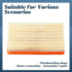 31345012010 Dust Extractor Flat Pleated Filter Compatible with Fein Turbo I and II Filters Replace 9-20-27 9-20-28