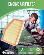 Cabin & Engine Air Filter Fit for 2018-2019 X3 (XDrive30i/SDrive30i/M40i), 2019 X4; 2020-2021 X3 (XDrive30i/SDrive30i); 2020-2022 X4 (XDrive30i) Replacement 64119382885 Accessories