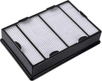 Nispira True HEPA Air Allergy Filter Replacement Compatible with Holmes HAPF600 HAPF600D HAPF600D-U2 Filter B, 4 Packs