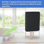 Cut to Fit Carbon Air Filter,Replacement Charcoal Filters,Carbon Pad Pre Filter, Pre Filter Carbon Sheet for Air Purifier,Pack of 1, 16x48