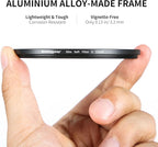Walking Way 39MM Soft Focus Filter White Pro Mist Diffusion Filter Dreamy Fog Effect Circular Lens Filter Softening Diffuser for Video/Vlog/Portrait Photography(Light-Soft 1, 39MM)