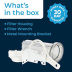 SpiroPure Clear Water Filter Housing 10 inch / 2.5 x 10 / 158117 Transparent Standard Housing