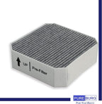 PUREBURG Replacement HEPA Pre-Filter Fits Molekule Air Purifier, High-efficiency Activated carbon 2-in-1 Air Clean Dust VOCs,2-Pack