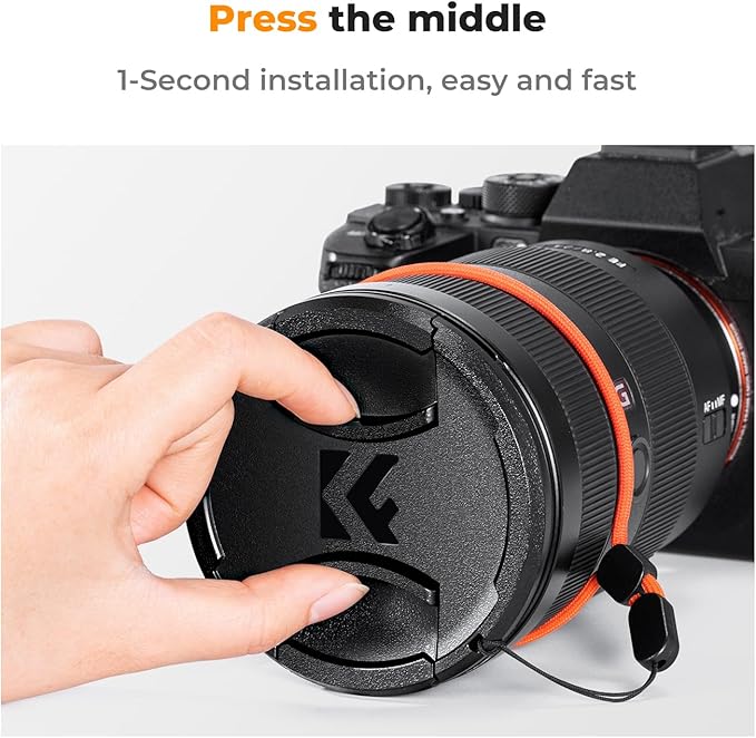 K&F CONCEPT 82mm CPL MCUV ND1000 Lens Filter 2 Lens Caps Kits Waterproof Polarizing + UV Protection + Fixed Neutral Density Camera Lens Filter with 24 Layer Coatings