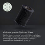 Molekule PECO-HEPA Tri-Power Filter for Air Pro Purifier - Authentic Molekule Air Purifier Filter Replacement - Kills Viruses & Destroys Pollutants with High Airflow - Supports Healthy Indoor Living