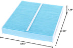BOSCH 6087C HEPA Cabin Air Filter - Compatible with Select Lexus ES250, ES300h, ES350, NX250, NX350, NX350h, NX450h+, RX350, RX350h, RX350L, RX450h, RX450hL; Toyota Avalon, Camry