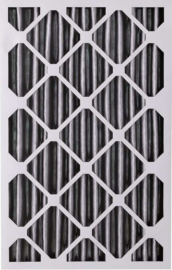 Nordic Pure 18x24x4 (Actual Size: 17 1/2 x 23 3/8 x 3 5/8) Furnace Air Filters MERV 10 Plus Carbon 6 Pack