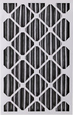 Nordic Pure 16x20x4 (Actual Size: 15 1/2 x 19 1/2 x 3 5/8) Pleated Air Filter MERV 12 Pleated + Carbon 2 Pack