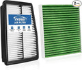 Engine+Cabin Air Filters Fit for HYBRID Hyundai Santa Fe 21-25(1.6L), Sonata 20-25(2.0L), Tucson 22-25(1.6L), Sorento 21-25(1.6L) Engine Air Filter Replace Accessories# 97133L1000 28113L5100