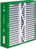 Filterbuy 16x22x5 Air Filter MERV 8 Essential Dust & Allergy Defense (2-Pack), Pleated HVAC AC Furnace Filters for Amana, Coleman, Goodman, York, and More (Actual Size: 15.38 x 21.88 x 5.25)