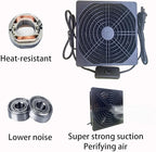 Solder Fume Extractor Soldering Smoke Absorber Welding Smoke Remover with 5 Carbon Filters