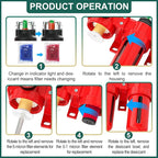 Industrial Grade 4-Stage Aluminum Air Drying System, 1/4 Inch NPT, 0-150 PSI, Double Desiccant Dryer, air Regulator, Particulate Filter and Coalescing Filter (Manual Drainage)