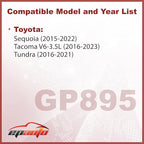 EPAuto GP895 (CA11895) Engine Air Filter, Replacement for Toyota Tacoma V6 (2016–2022), Tundra (2013–2021), Sequoia (2014–2022) – Rigid Panel Filter for Improved Engine Airflow and Fuel Efficiency