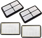 HQRP 4-pack HEPA Filter A compatible with GermGuardian FLT4010 Replacement fits AC4010 / AC4020 series Table Top models