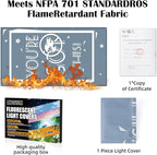 Fluorescent Light Covers - Classroom Covers for Ceiling Lights, 1 PCS 4 x 2 Feet Magnetic Light Filters, Classroom, Office Decor (You're Got This ！)